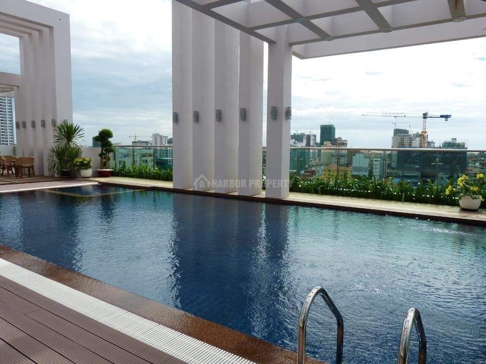 在万景岗3分区（BKK3)出租的现房公寓 - Aanzicht 4