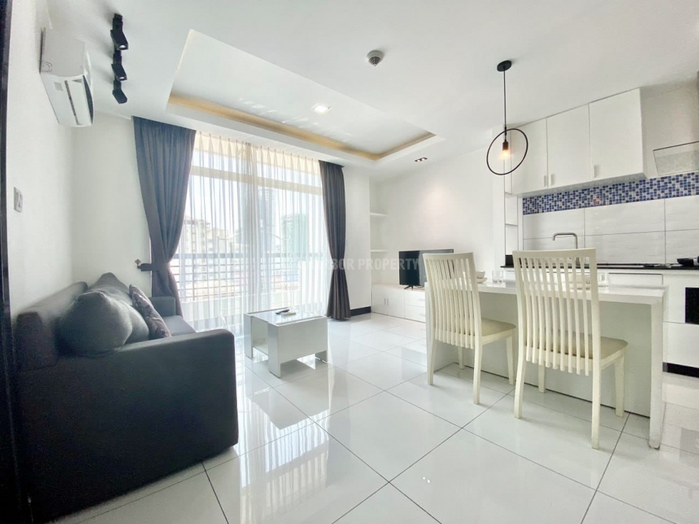 1房1卫公寓，BKK3，全套家具 - Aanzicht 3