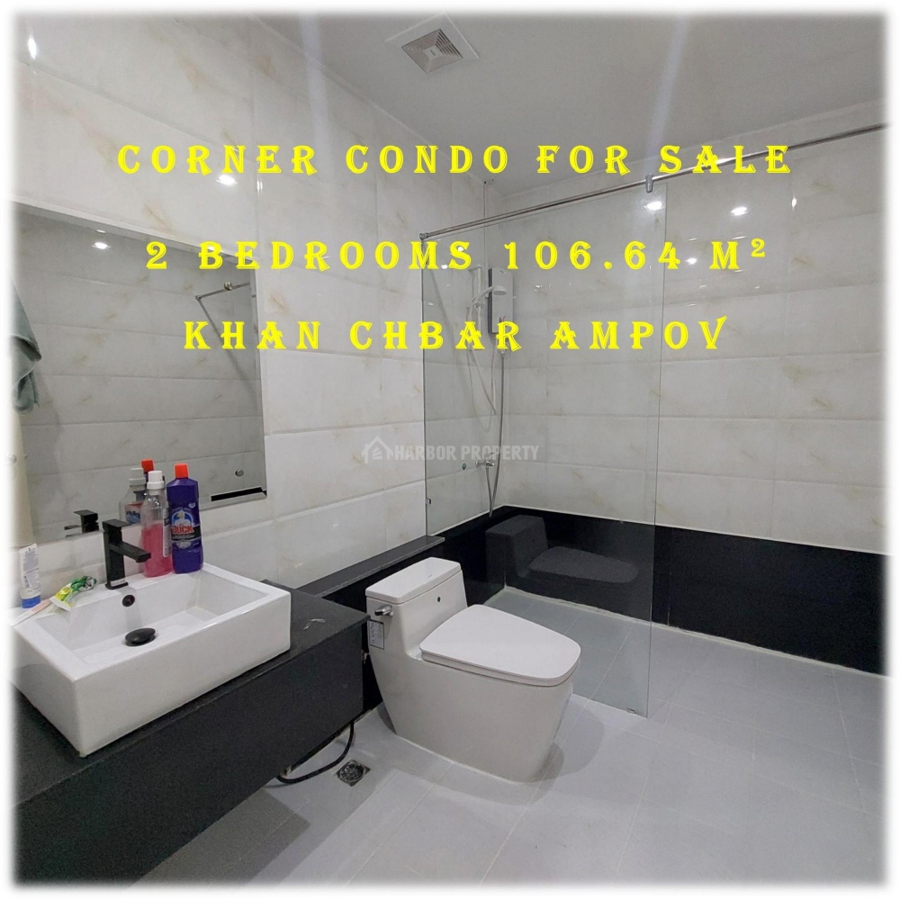 #SC029
 VERY BIG SIZE ! Big Garden ! CORNER Condo ! 2 BEDS at Chbar AmPov For Sale - Widok 6