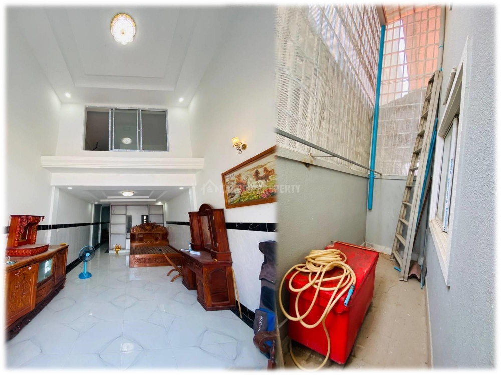 #R08048
»»» ផ្ទះអាជីវកម្ម បន្ទាប់កែង សល់មុខផ្ទះវែង ជាប់ផ្លូវរដ្ឋ ១៦ម បុរីភ្នំពេញសុខសាន្ត គម្រោង៧ នៅទួលពង្រ​ សម្រាប់លក់ - Ansicht 2